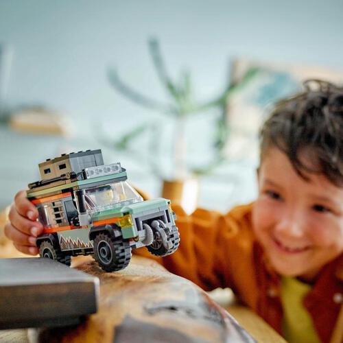 レゴ LEGO シティ 4WD オフロードマウンテントラック 60447｜おもちゃ 玩具 誕生日 プレゼント ブロック 知育 6歳 7歳 8歳 乗り物 車 ミニカー