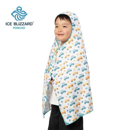 アイスブリザード ポンチョ ビークル ICE  BLIZZARD KIDS 子供用 水遊び 冷感 水だけ