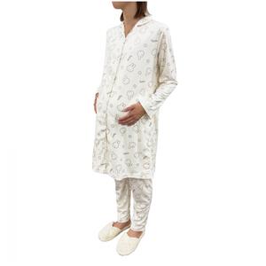 Miffy 長袖テーラーパジャマ ベロア 総柄