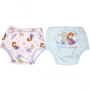 Disney ディズニー 3層トレーニングパンツ 2枚組 アナと雪の女王 サックス×95cm