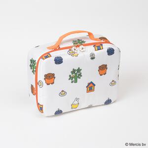 Miffy マルチポーチ 総柄 ナチュラル×FREE ベビーザらス限定