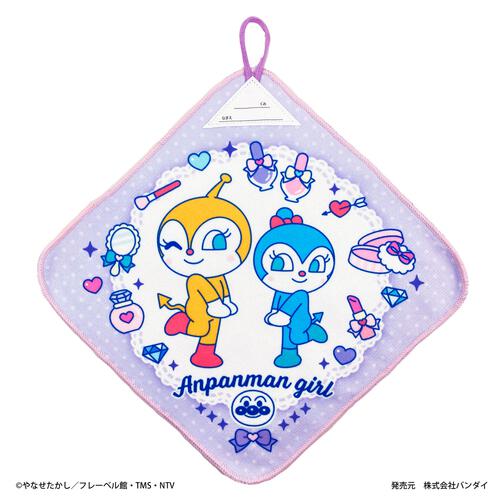 アンマンマンループ付タオル3枚組 女児柄