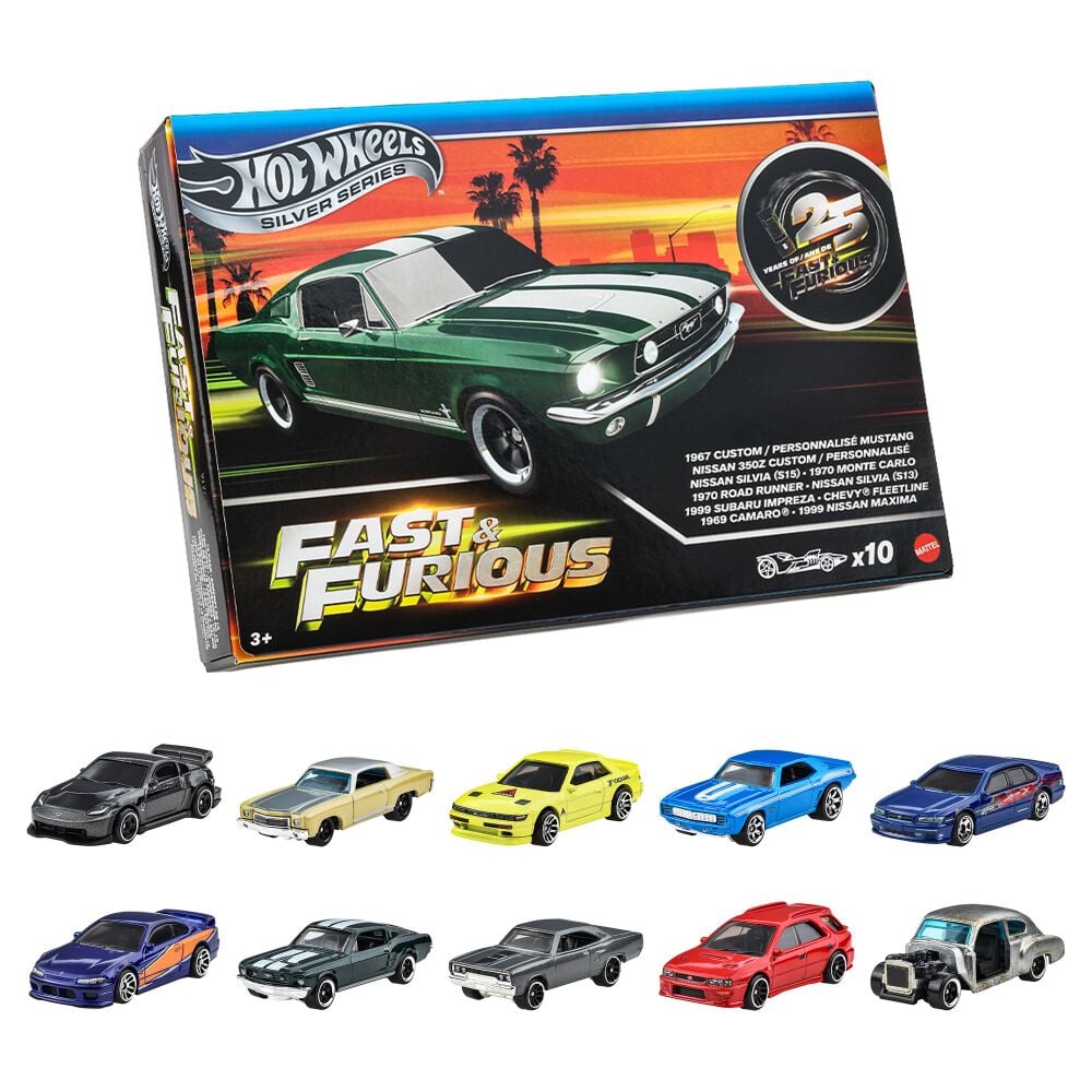 予約受付商品】ホットウィール ワイルド・スピード 10カーパック【出荷