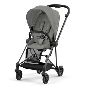 cybex サイベックス  MIOS ミオス フルセットJP3 (マットブラック ミラージュグレー) A型ベビーカー 両対面式 コンパクト収納 1ヶ月～4歳頃対応 メーカー直送品