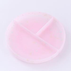 dear BABY ディアベビー ベビーお食事プレート 仕切りあり (ピンクバブル) ベビーザらス限定