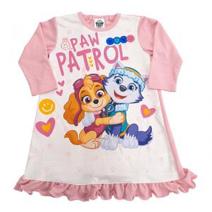 パウパトロール 長袖 ナイトドレス ピンク×100cm トイザらス限定