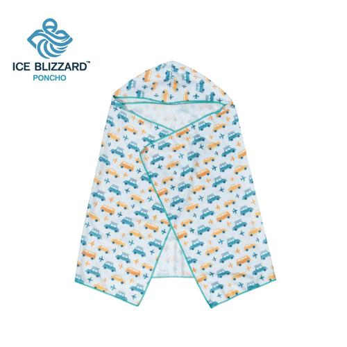 アイスブリザード ポンチョ ビークル ICE  BLIZZARD KIDS 子供用 水遊び 冷感 水だけ