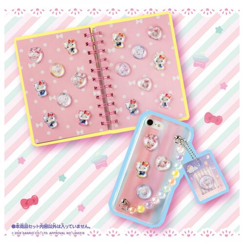 【予約受付商品】キラ★ガチャシール ぷっくりドロップ 専用別売りセット ハローキティ キラガチャ【出荷予定日：2026年8月1日】