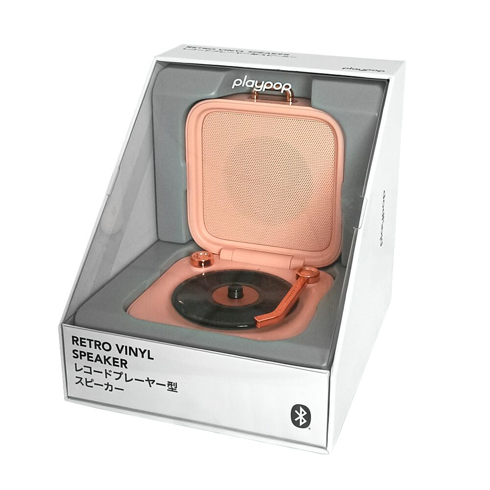 レコードプレーヤー型スピーカー ピンク トイザらス限定 bluetooth