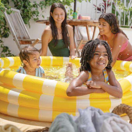 インテックス INTEX ビニールプール レモンプール 147cm  赤ちゃん 小さい 円形 2歳から