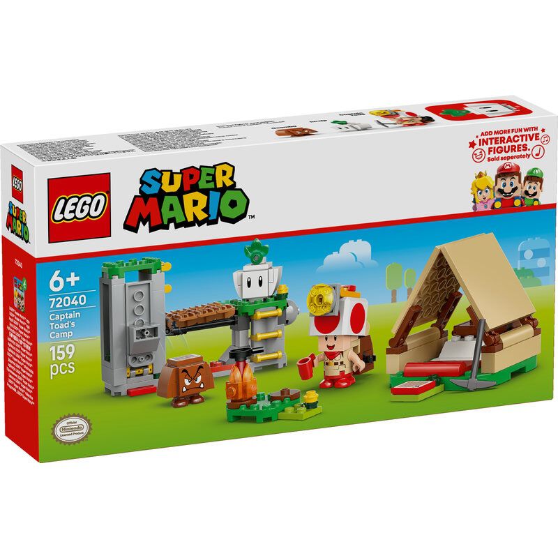 レゴ LEGO スーパーマリオ 72040 キノピオ隊長のキャンプ | Toys”R”Us