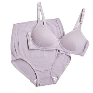 リブ編み モールドブラ&ショーツセット(ピンク&times;L-LL) ベビーザらス限定