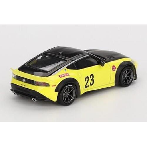 MINI GT 1/64 Nissan Z LB★NATION WORKS イカズチイエロー(右ハンドル)