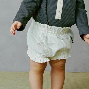 ローリーズファームベビー ネルかぼちゃパンツ(オフホワイト×80cm) ベビーザらス限定