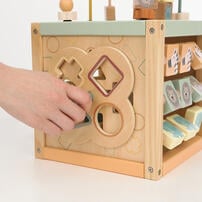 木製ミディアム アクティビティキューブ ベビーザらス限定　  2歳 3歳 4歳