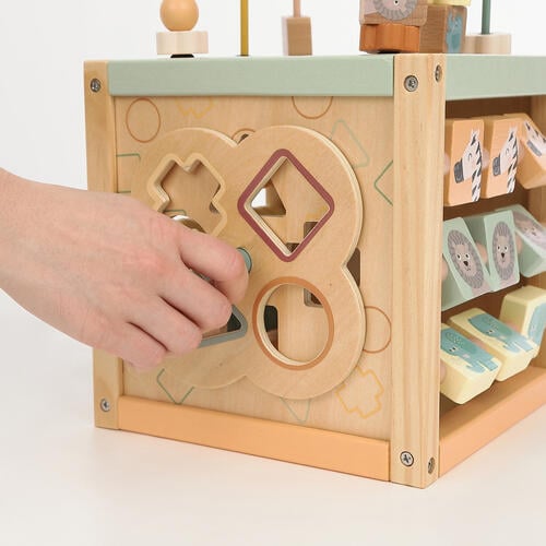 木製ミディアム アクティビティキューブ ベビーザらス限定　  2歳 3歳 4歳