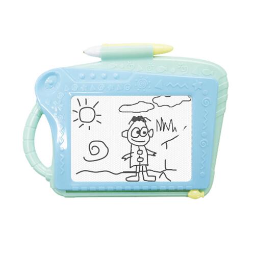 プレイポップ 白黒おえかきボード トラベルサイズ ブルー＆グリーン トイザらス限定 クリスマスプレゼント 3歳 4歳 5歳