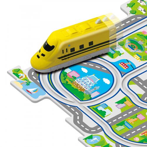 パネルワールド 走る！923形ドクターイエロー 子ども向け 3歳 知育 パズル 組み立て プレゼント おもちゃ クリスマスプレゼント