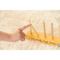 DISNEY HELLO! WOODEN WORLD くまのプーさん 森の数かぞえリング トイザらス限定