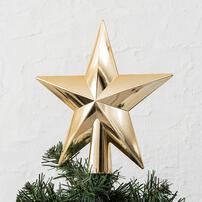 クリスマスツリー用 20cm ツリートップ シャイニー ゴールド トイザらス限定