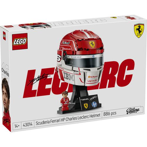 【2026年5月1日発売】レゴ LEGO エディション SCUDERIA FERRARI HP シャルル・ルクレールのヘルメット 43014