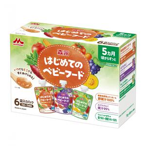 はじめてのベビーフード 6袋入りパック【離乳食 ベビーフード】【5ヶ月～】