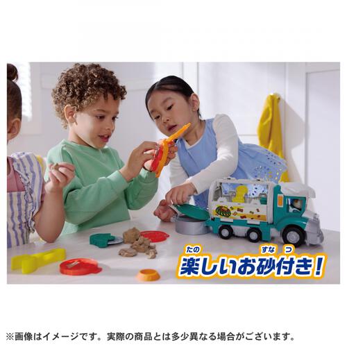 ラブル＆クルー グラベルじいちゃんのクルーフードトラック(お砂付き) クリスマスプレゼント 3歳 4歳 5歳