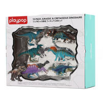 ジュラ紀 vs 白亜紀 フィギュア12体セット トイザらス限定 恐竜  3歳 4歳 5歳