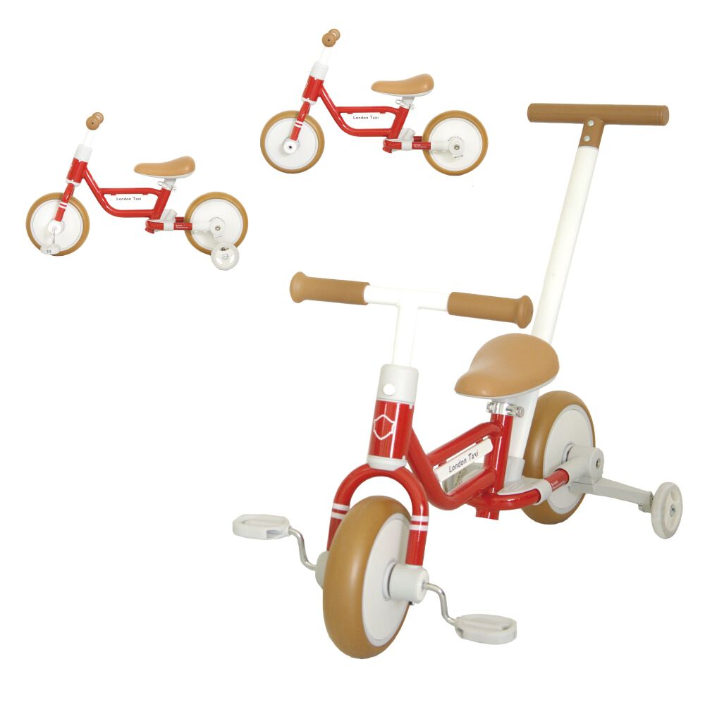 ロンドンタクシー KIDS8TB（レッド） クリスマスプレゼント 1歳 2歳 3