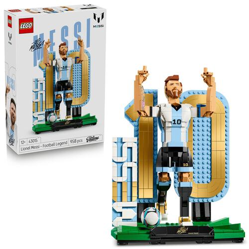 【予約受付商品】レゴ LEGO エディション リオネル・メッシ：サッカーレジェンド 43015【出荷予定日：2026年5月1日】