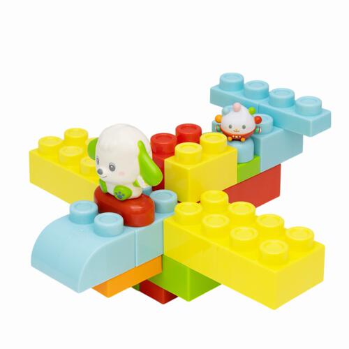 ワンワンとぽぅぽのおおきなブロック(70pcs) トイザらス限定