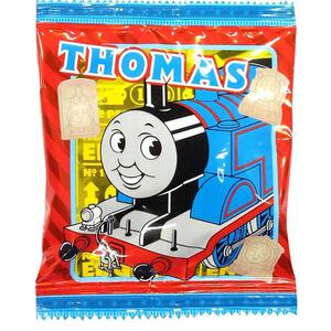 トーマス クッキー 16g&times;4連 キャラメル味 お菓子 おやつ キャラクター
