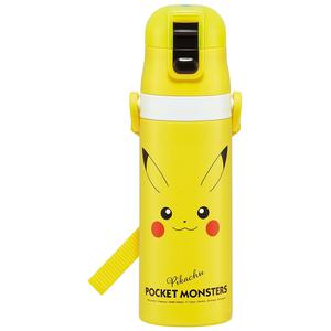 ピカチュウF23 ロック付ダイレクトステンレスボトル470ml｜水筒 キッズ