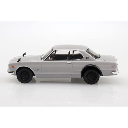 楽プラ スナップキット 1/32 ニッサン C10 スカイライン 2000GT-R (シルバー)