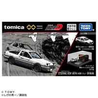 トミカプレミアム unlimited STEERING VIEW 頭文字D AE86 トレノ（第１巻仕様）