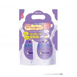 ジョンソン すやすやタイム ベビー全身シャンプー アワタイプ 詰替用 2個パック