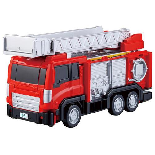 トミカビークルタウン 変形はしご消防車（トミカ付き）