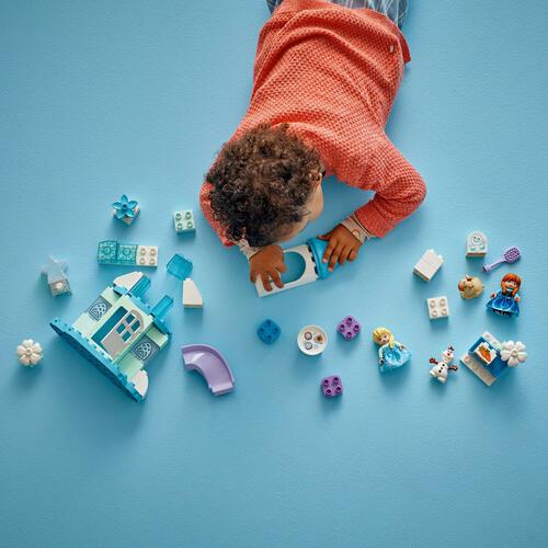 【オンライン限定価格】レゴ LEGO デュプロ ディズニー エルサの氷のおしろパーティ 10455｜おもちゃ 玩具 誕生日 プレゼント ブロック  2歳 3歳 4歳