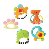 なかよしダイナソーラトル＆歯がため5セット トイザらス限定 クリスマスプレゼント 1歳 2歳 3歳