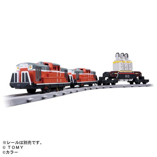 プラレール 『ヱヴァンゲリヲン新劇場版：序』 ネルフ専用鉄道下二子山支線 「ヤシマ作戦」 DD51形＆シキ880形（B2梁）大物車