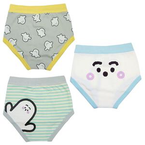 シナぷしゅ ブリーフ 3枚組(ナチュラル×90cm) ベビーザらス限定