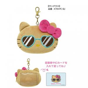 ハローキティ フェイスパスケース サングラス
