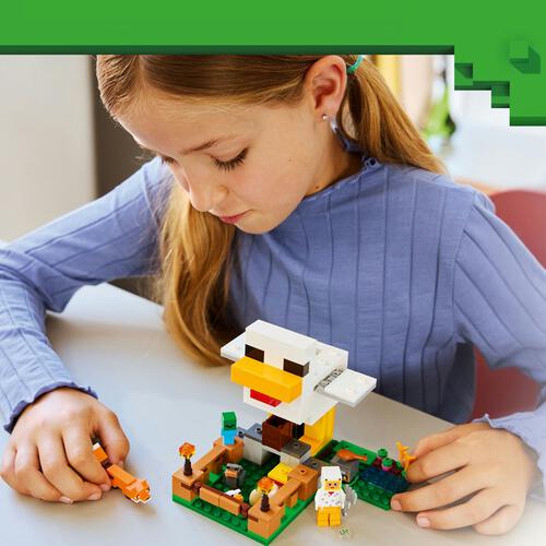 レゴ LEGO マインクラフト ニワトリ農場 21585｜おもちゃ 玩具 誕生日 プレゼント ブロック 7歳 8歳 9歳