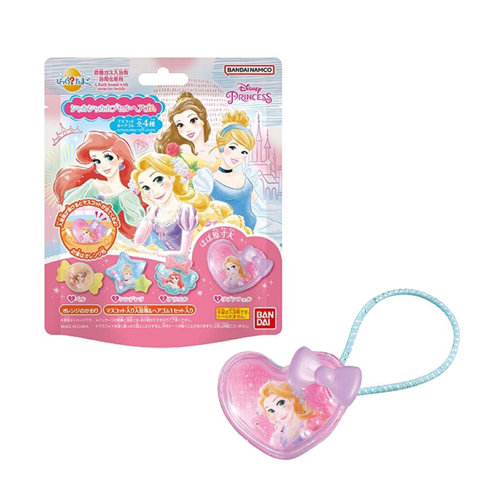 びっくらたまご ディズニープリンセス シャカシャカカプセルヘアゴム