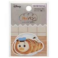 ディズニーキャラクター Nuiパン ステッカー3種セット コロネ・マリトッツォセット