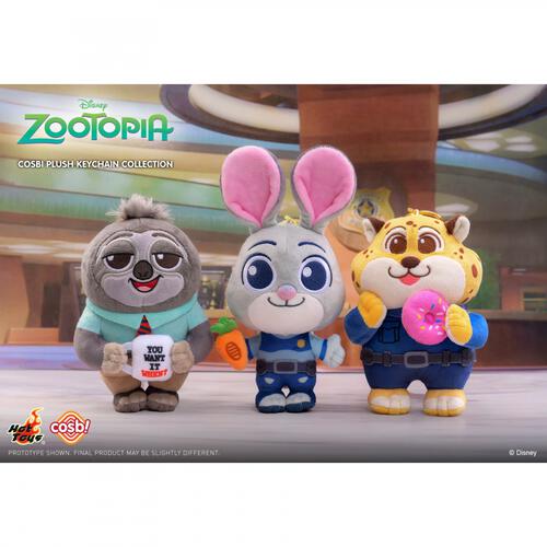 【ホットトイズ・ZAKKA】コスビ・ぬいぐるみ 『ズートピア』【種類ランダム】