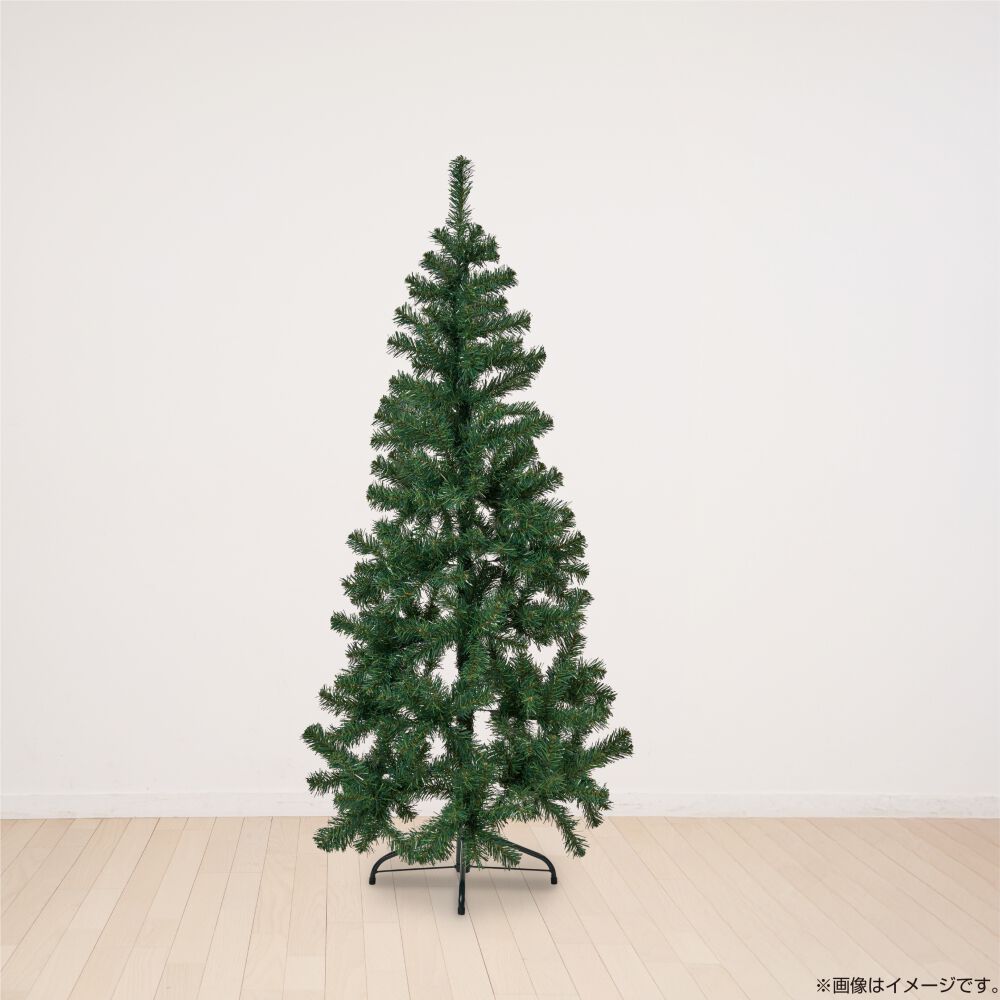 クリスマス】150cm 3段式リアルヌードハーフツリーナチュラル