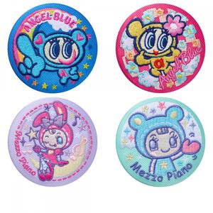 ナルミヤキャラクターズ 刺繍缶バッジビスケット【種類ランダム】お菓子
