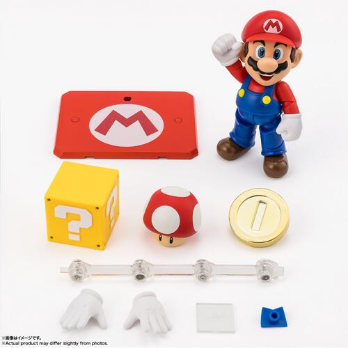 【予約受付商品】S.H.Figuarts マリオ (SUPER MARIO)【出荷予定日：2026年2月28日】