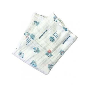 サンリオ ハンギョドン モスリンガーゼ おくるみ ホワイト×フリー